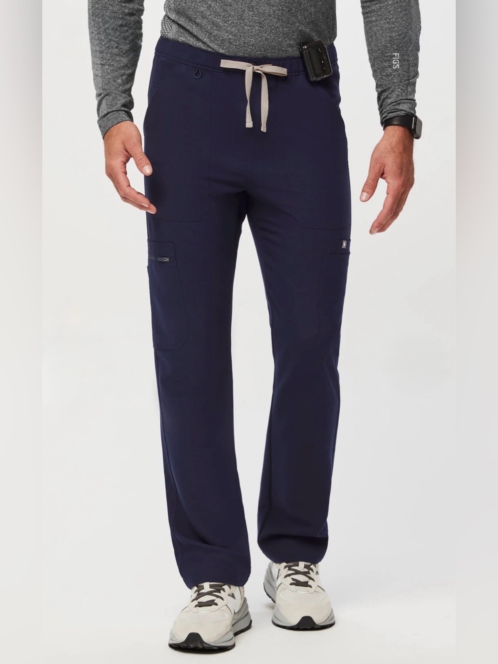 FIGS Cairo Scrub Pants Mens XS Navy Blue Technical Collection NWOT